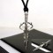 Cool Man Sword Cross Pure Titanium Pendant-new
