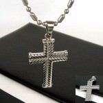 Man Exclusive Cross Titanium Steel necklace Gift-New