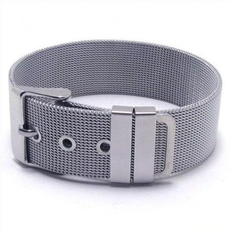 Mens Boys Silver Pure Titanium Bracelet Charm Bangle 06116 