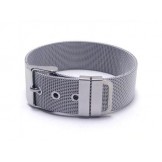 Mens Boys Silver Pure Titanium Bracelet Charm Bangle