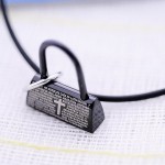 Mens Black Titanium Cross necklaces