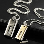 Fashion Score Sweetheart Lover Titanium Necklaces Pendants