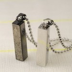 Titanium couples pendant