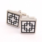 Classical Titanium Square Cufflinks C-761