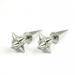 Fashion Titanium Spikes Earrings