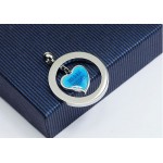 Fashion Love Heart Titanium Pendant - Free Chain