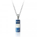 Fashion Rotatable Titanium Pendant - Free Chain