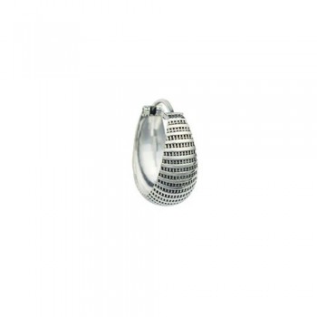 Beautiful With Stripes Titanium Earrings