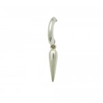 Lovely Teardrop-shaped Titanium Earrings