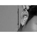 Fashion M-shaped Titanium Earrings