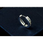 Fine Silver Ring Titanium Earrings 