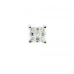 Pure White Square Titanium Earrings 