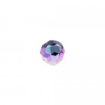 Purple Meteor-like Titanium Earrings