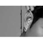 Ring Hollow Titanium Earrings