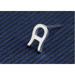 Fashion A-shaped Titanium Earrings