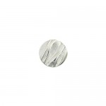 Noble Circular Stripes Titanium Earrings