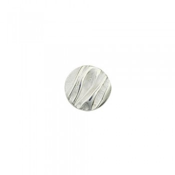 Noble Circular Stripes Titanium Earrings