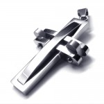 Rotatable Cross Titanium Pendant 18736