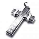 Fashion Cross Titanium Pendant (Black) 18794