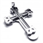 Fashion Sport Cross Titanium Pendant (Black) 18989