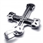 Fashion Sport Cross Titanium Pendant (Black) 18989