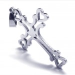 Sweet Heart Love Cross Titanium Pendant 17644