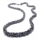 21.9 inch Titanium Complex Necklace 18865