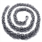 21.9 inch Titanium Complex Necklace 18865