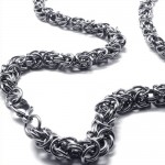 21.9 inch Titanium Complex Necklace 18865