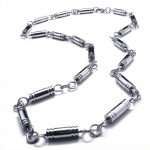 21.7 inch Titanium Cylinder Necklace 18931