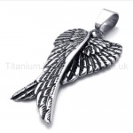 Classical Devil Wing Titanium Pendant 20117