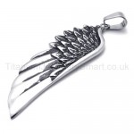 Classical Devil Wing Titanium Pendant 20119