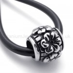 Classical Printed Pattern Titanium Pendant 20120