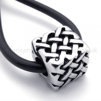 Classical Cube Titanium Pendant 20122