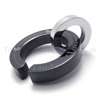 Fracture Ring Black Titanium Pendant 20251