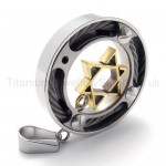 Hexagram Titanium Pendant 20254