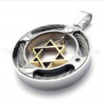 Hexagram Titanium Pendant 20254