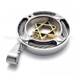 Hexagram Titanium Pendant 20254