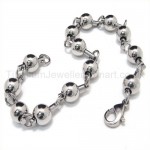 Titanium Pearl Link Bracelet 08123