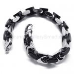 Titanium Two-tone Link Bracelet 15953