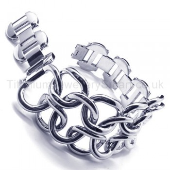 Titanium Interlocking Link Bracelet 17514