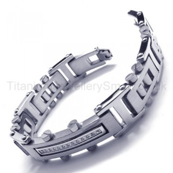 Titanium Fashion Men's Bracelet 17639