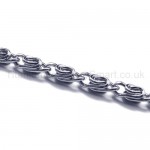 Titanium Interlocking Curb Bracelet 17826