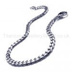 Titanium Square Curb Bracelet 17827