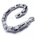 Titanium Two Modules Link Fashion Men's Bracelet 18055