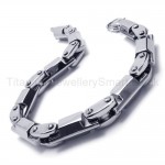 Titanium Two Modules Link Fashion Men's Bracelet 18055