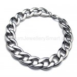 Titanium Twisty Oval Curb Link Bracelet 18214