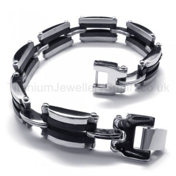 Titanium Two-link Men's Bracelet 18308