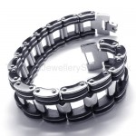 Cool Men's Titanium Box Link Bracelet 18309