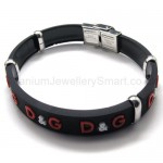 Fashion Titanium and Leather With D&G Bracelet 18336